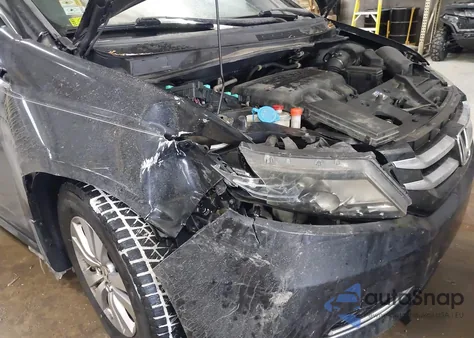 2014 Honda Odyssey Ex-L из США, поврежденный, VIN 5FNRL5H65EB072180